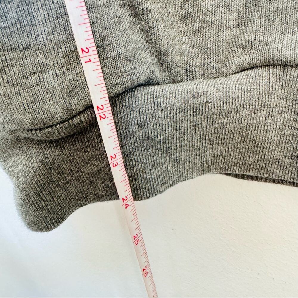 MENS LACOSTE Grey Navy Half Zip High Neck Pullover $170 Sweater Sweatshirt S - Picture 11 of 13